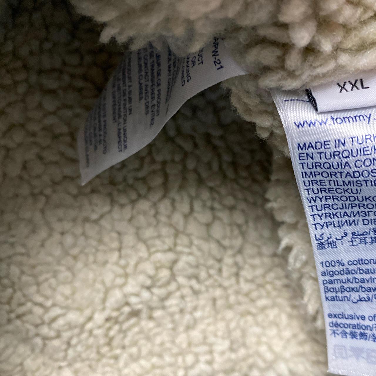 Tommy Hilfiger Lewis Hamilton Navy Denim Sherpa Lined Jacket (2XL)