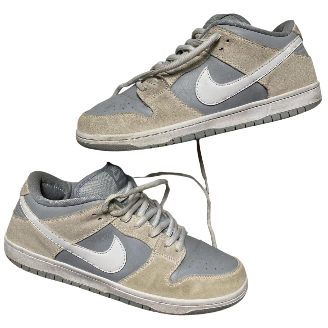 Nike Dunk Low Grey and White (UK 9.5)