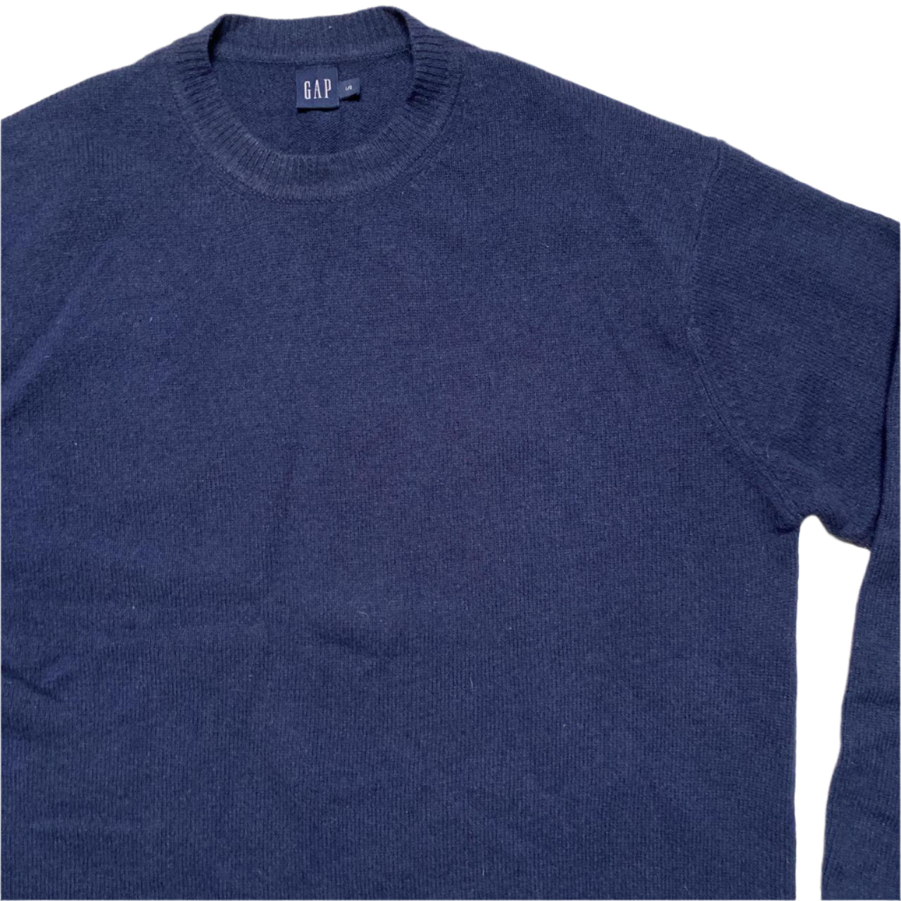 GAP Navy Vintage Lambswool Jumper (L)