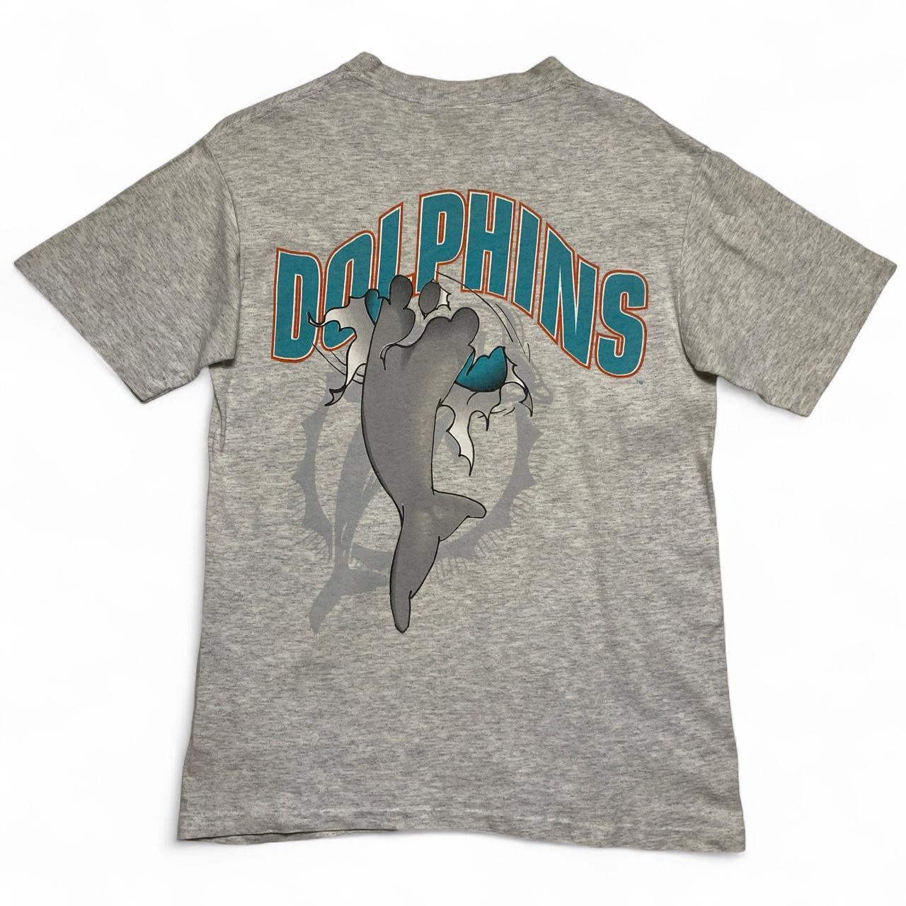 Miami Dolphins Nutmeg Vintage Grey 1993 T Shirt (M)