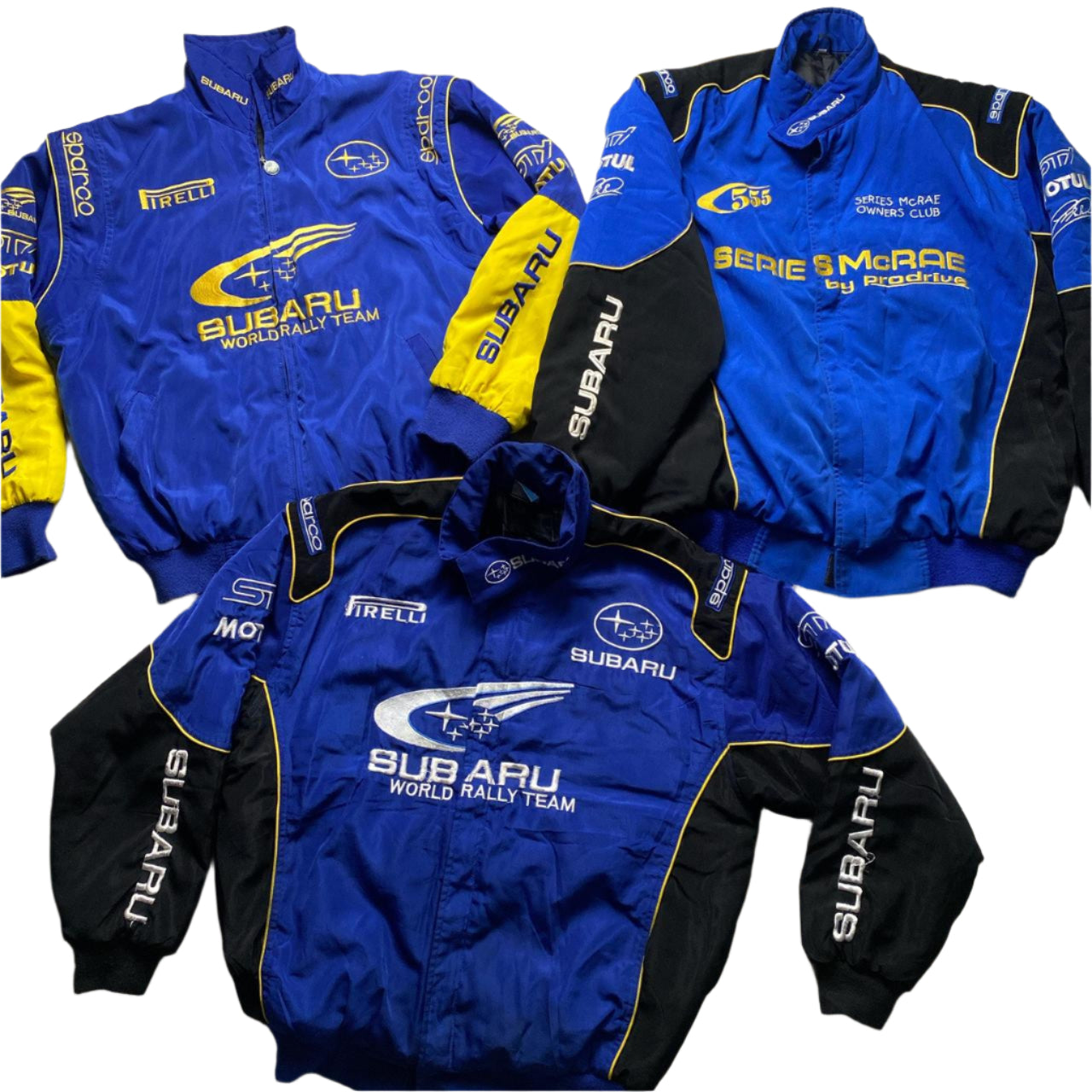 Subaru Vintage Embroidery Bomber Jackets (M)