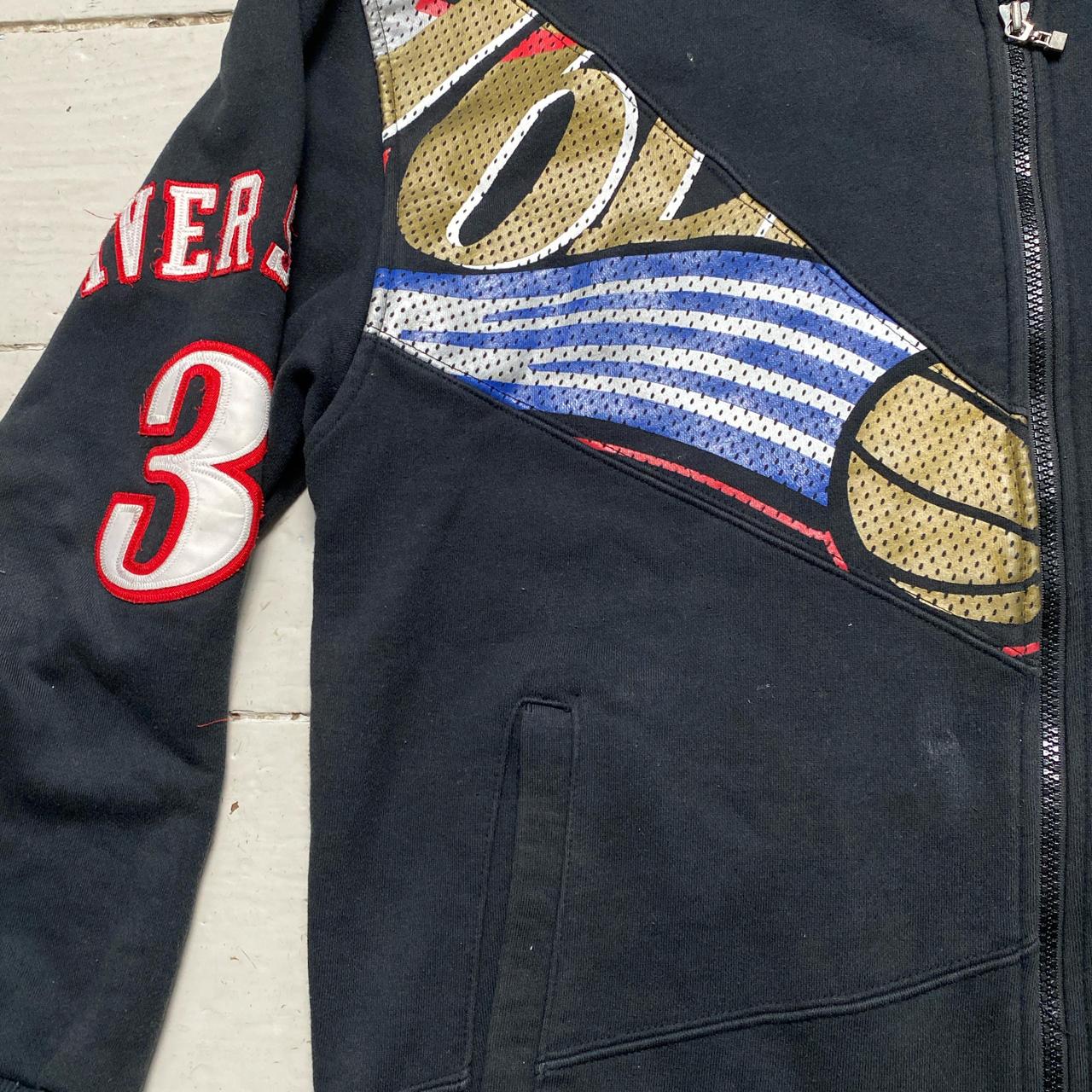 UNK Vintage 90’s Y2K Iverson Sixers NBA Hoodie