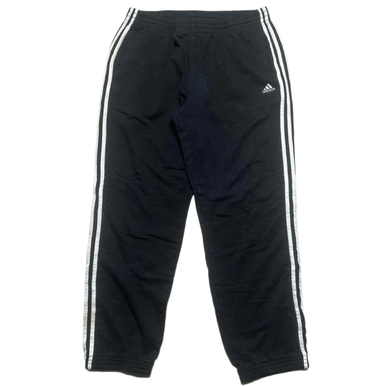 Adidas Performance Essentials Black and White Joggers (XL)