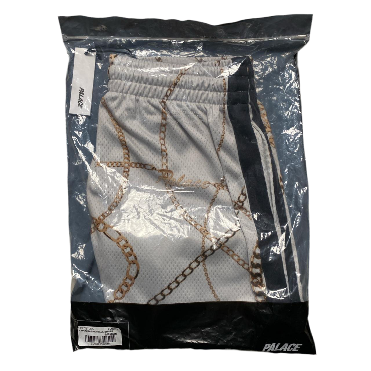 Palace Chains Basketball Mesh Shorts White (M)