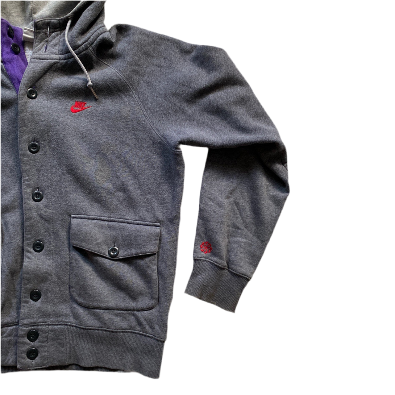 Nike Oregon Button Hoodie (S)