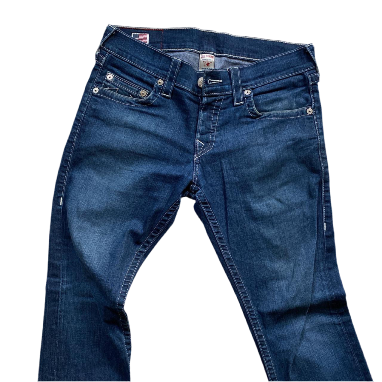 True Religion Geno Navy Jeans (31W)