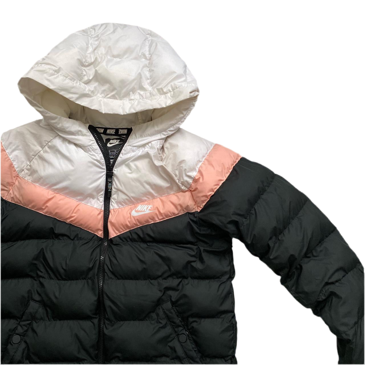 Nike Swoosh Womens Puffer Bubble Coat (S)