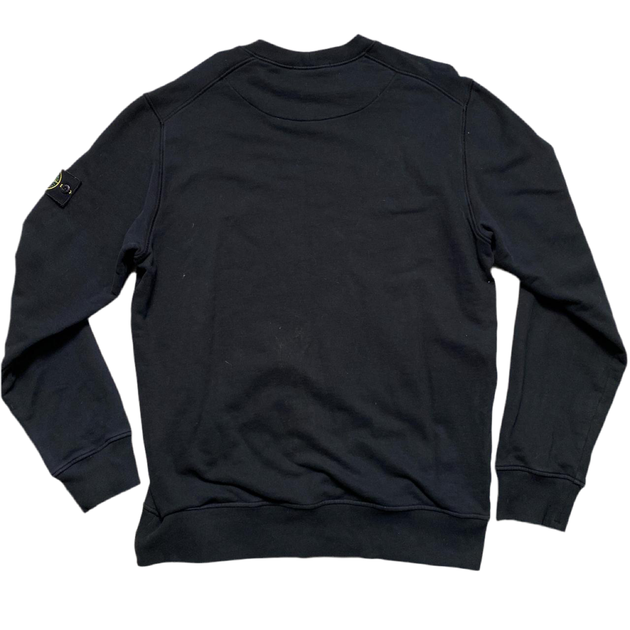 Stone Island Black Crewneck Jumper (XL)