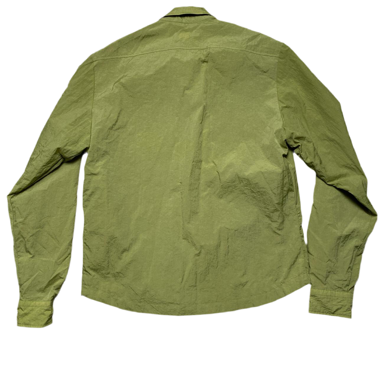 CP Company Light Green Windbreaker Shacket Shirt Jacket (M)