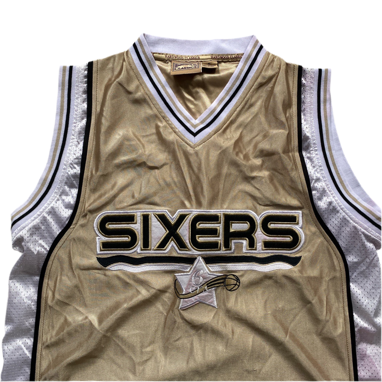 Sixers Vintage Harwood Classics Basketball Jersey (XL)
