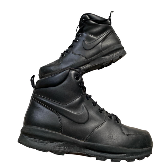 Nike Black Leather Boot (UK 8)