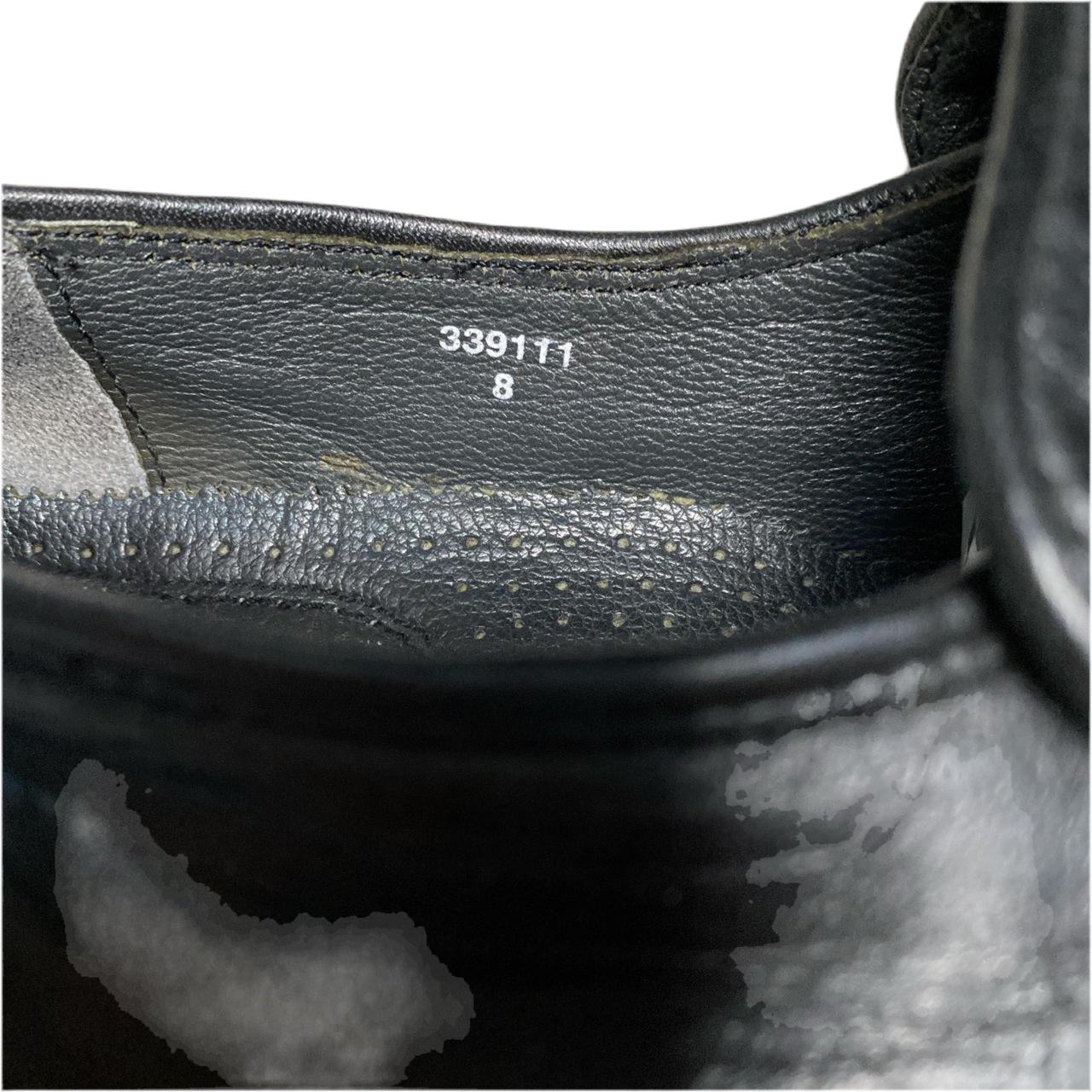 Roland Cartier Black Leather Loafer Smart Shoes (UK 8)