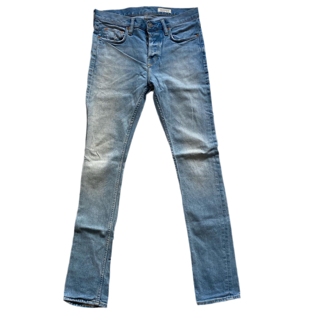 All Saints Light Blue Cigarette Jeans (30W)