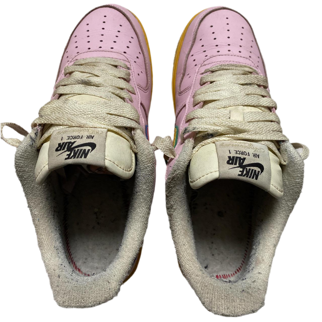 Nike Air Force 1 Feel Free Lets Talk Pink Foam (UK 8)