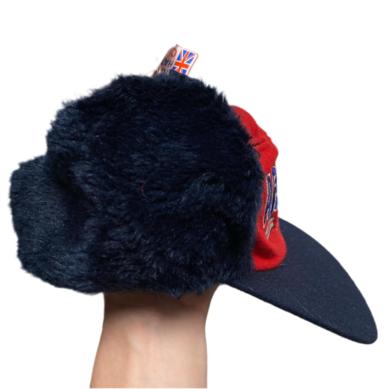 Arsenal Trapper Furry Dog Ear Flap Hat