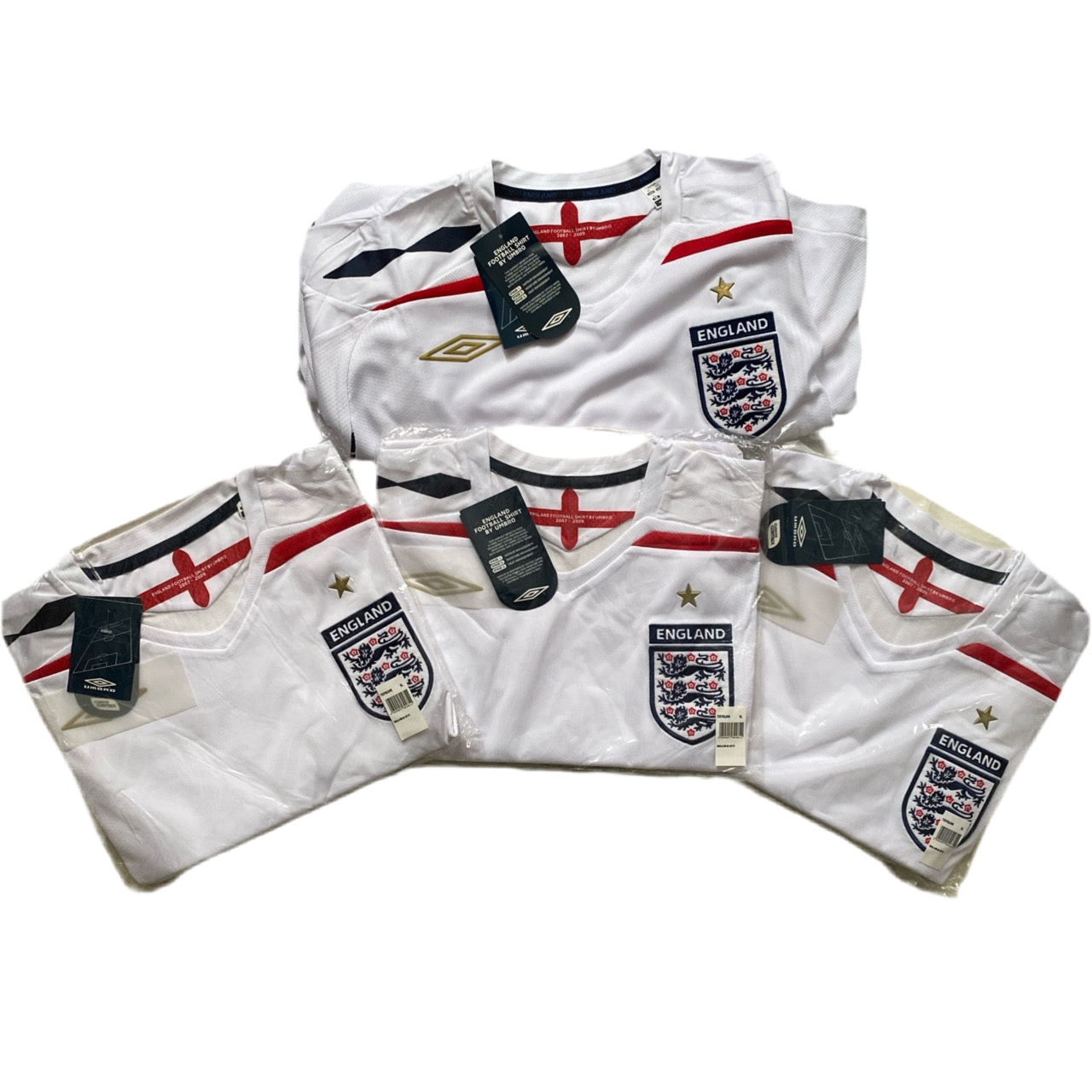 England Umbro Vintage 07-09 Jersey (XL)