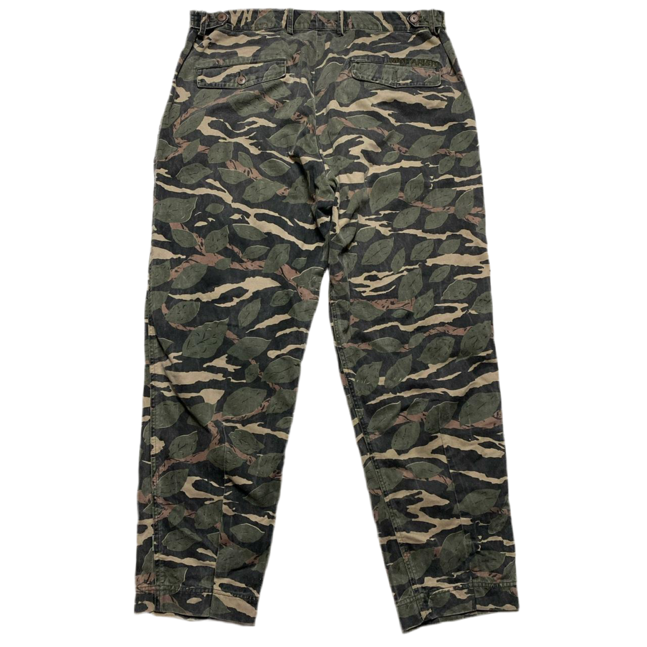 Maharishi Cargo Combat Camouflage Leaf Print (W 38)