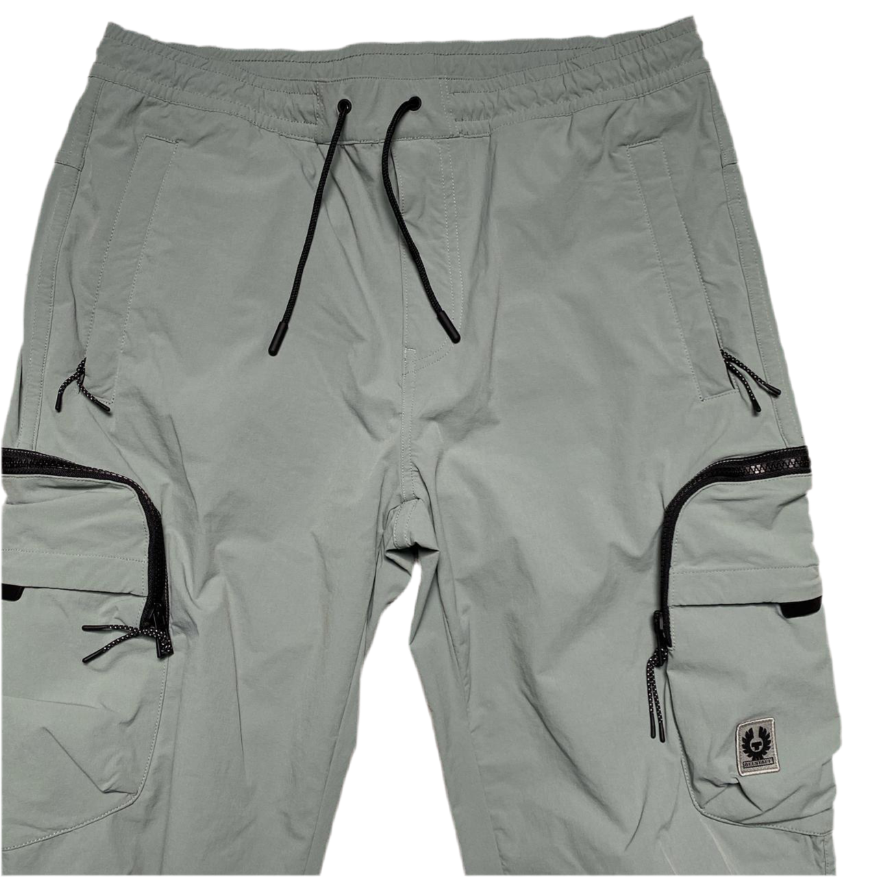 Belstaff Nylon Cargo Trousers Light Green (M)