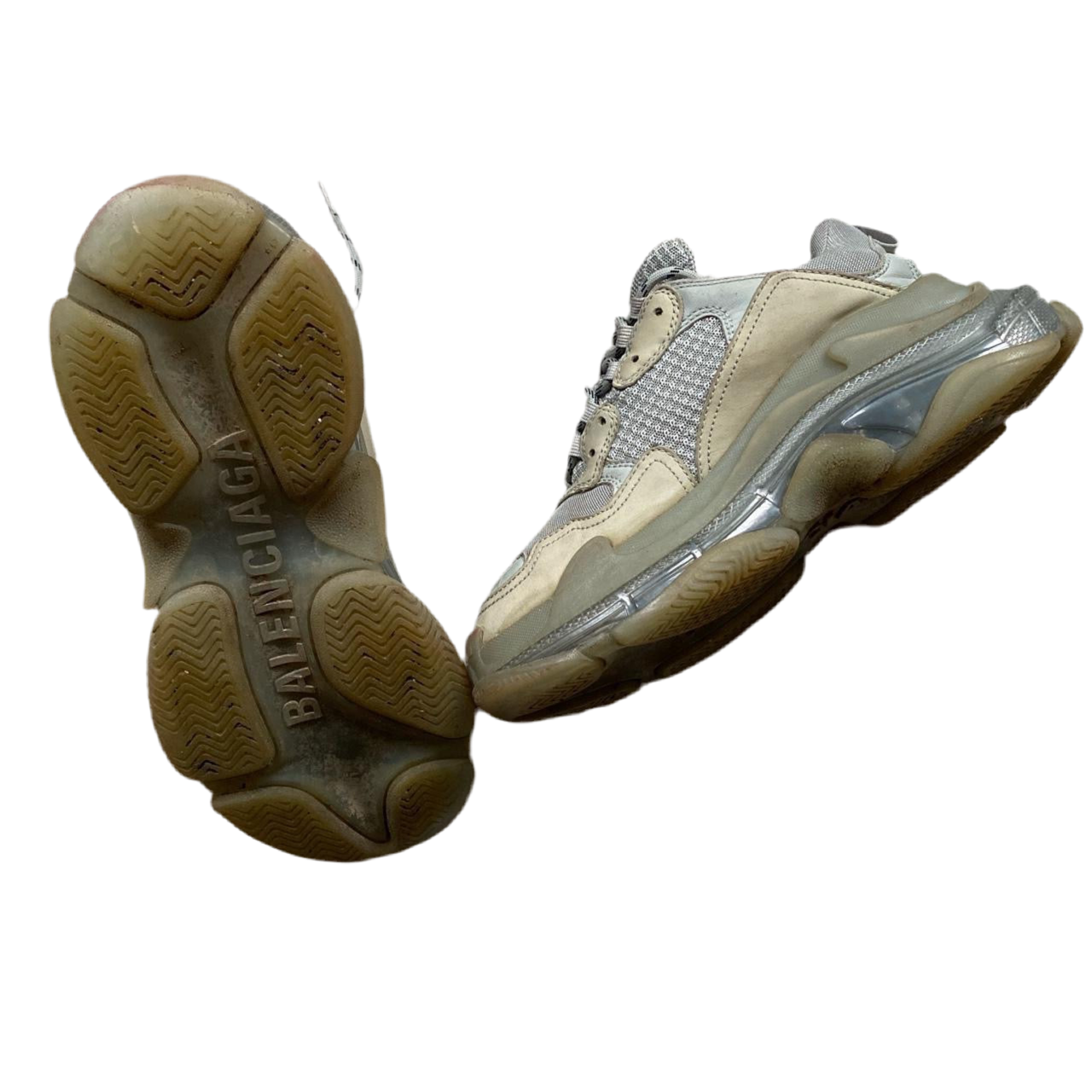 Balenciaga Triple S Grey White (UK 7)