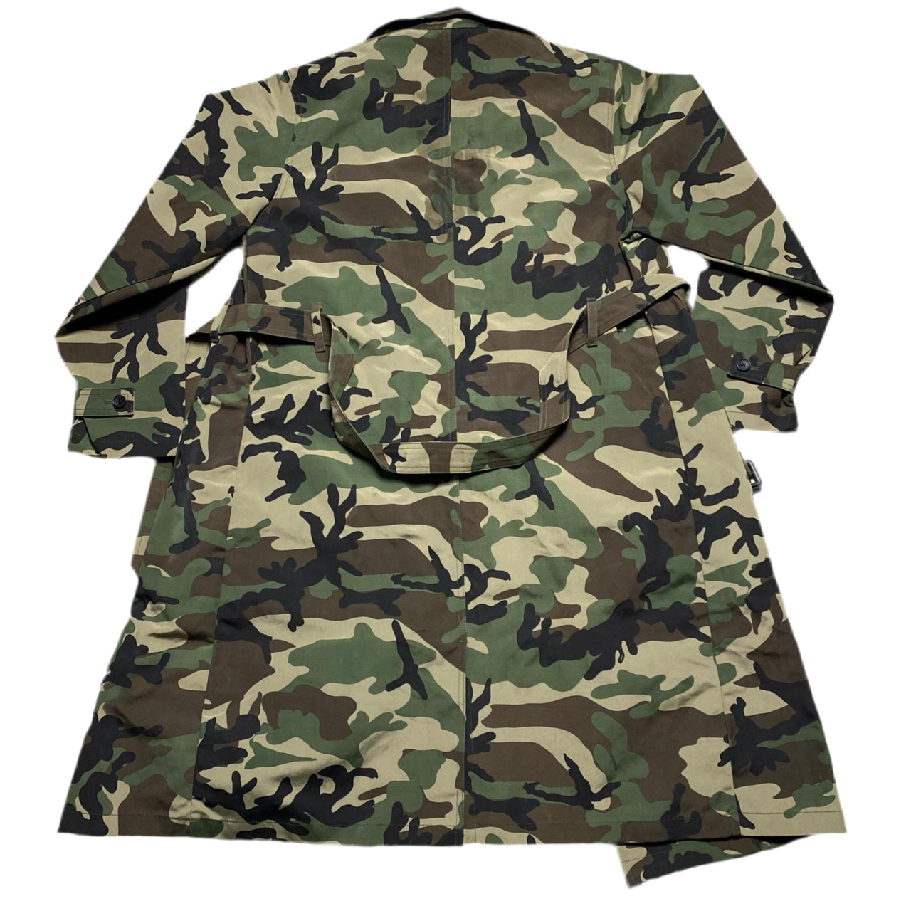 Stussy Camouflage Long Trench Coat (L)