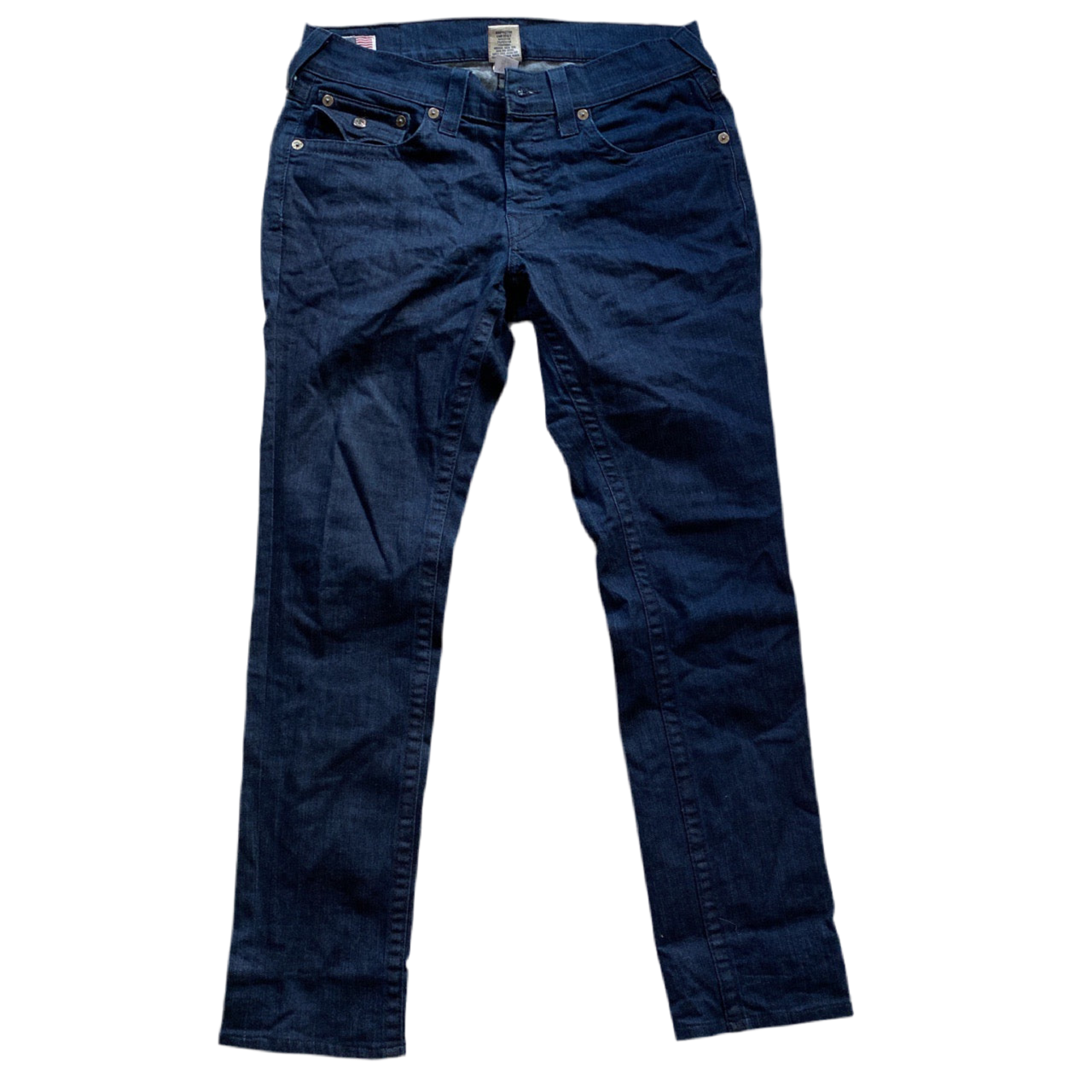 True Religion Zach Dark Navy Jeans (33W)