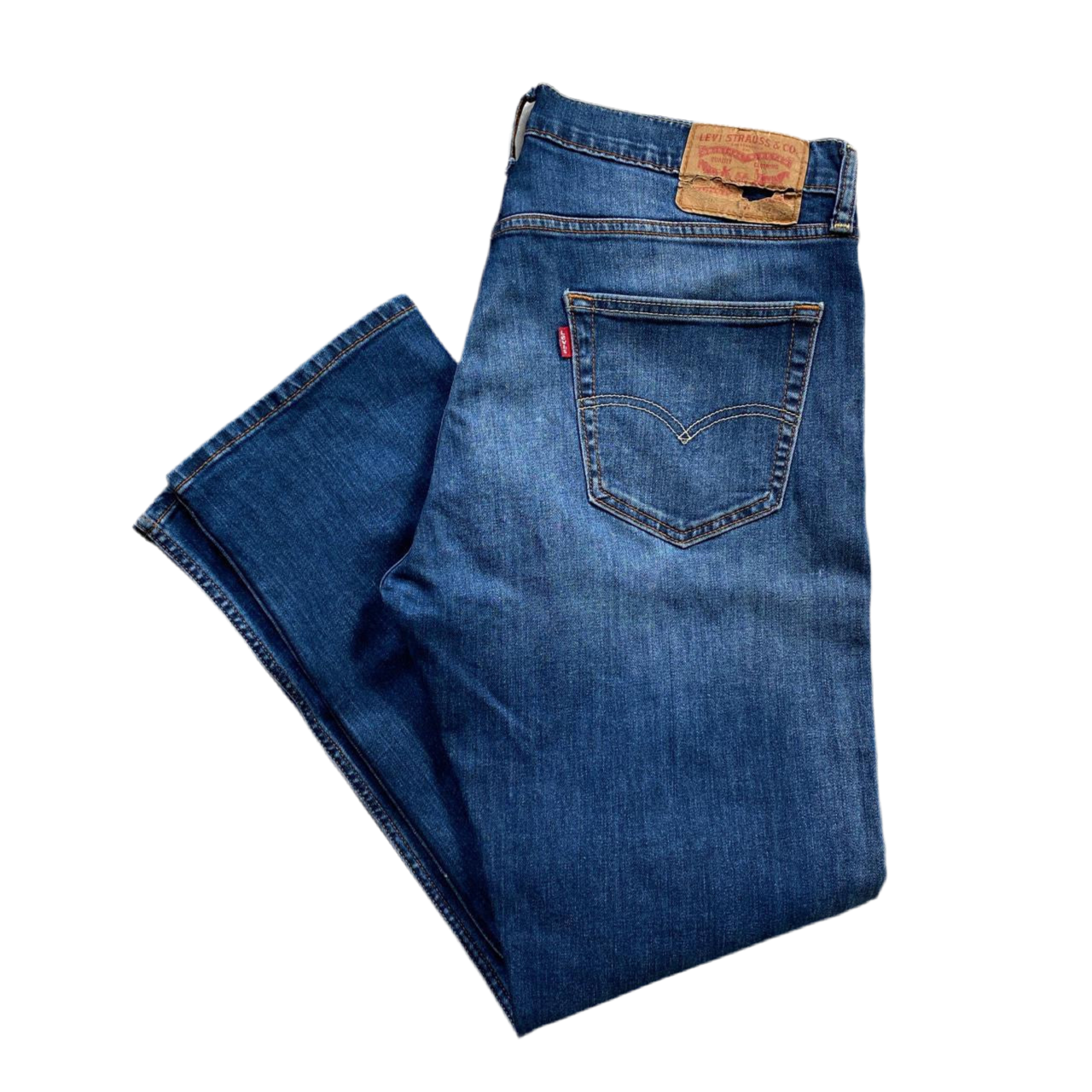 Levis 501 Stone Washed Jeans (34W)