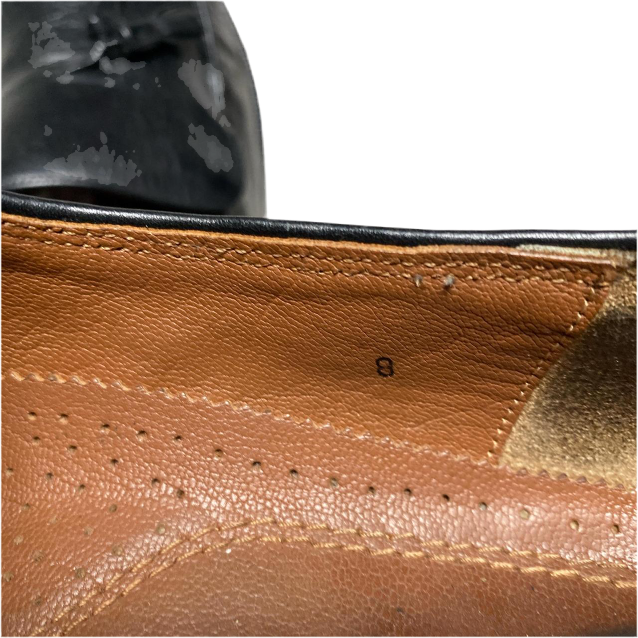 Roland Cartier Black Tassel Loafer Smart Shoes (UK 8)