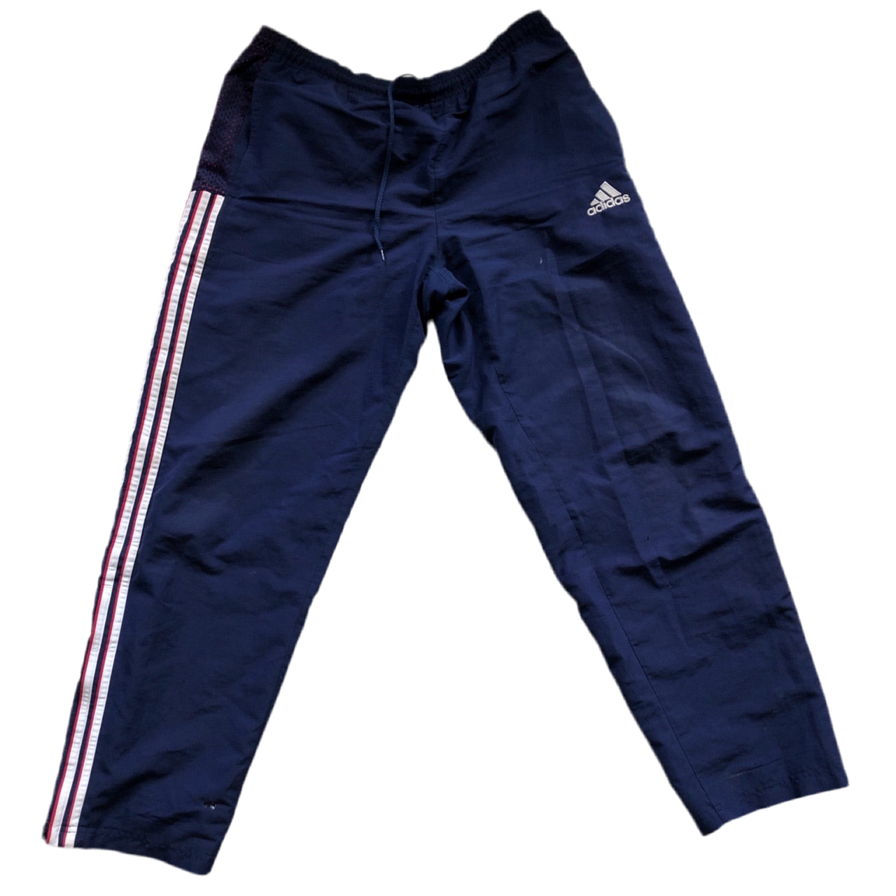 Adidas Navy Vintage Shell Bottoms (XL)