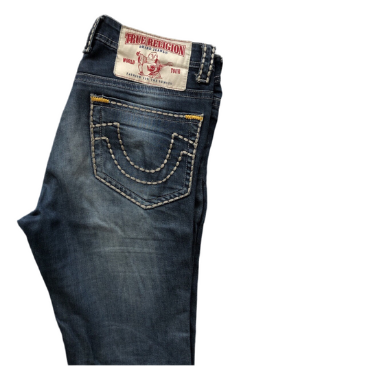 True Religion Big Stitch Slim Jeans (30W)