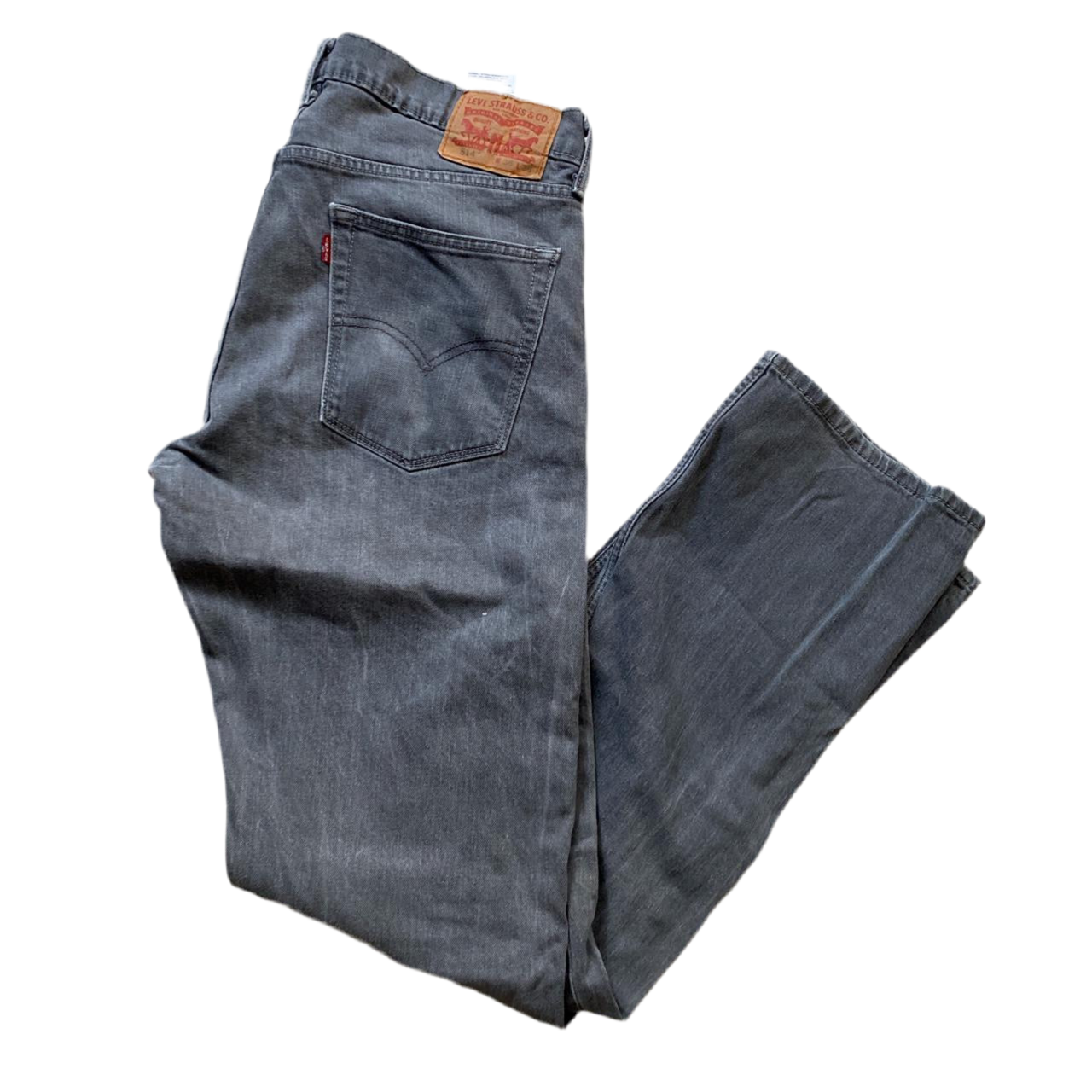 Levis 514 Grey Jeans (36W)