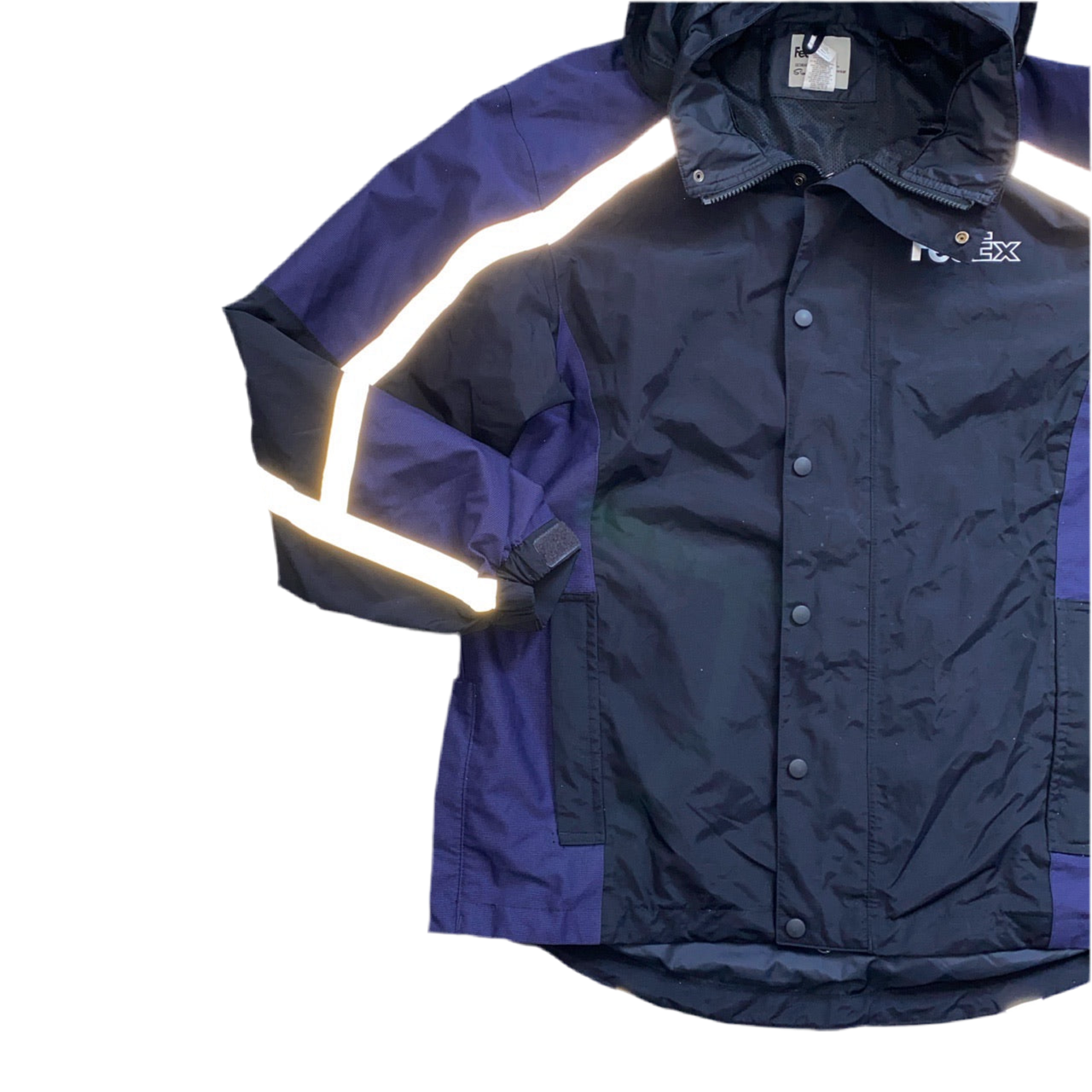 Fedex Windbreaker Reflective Jacket (L)