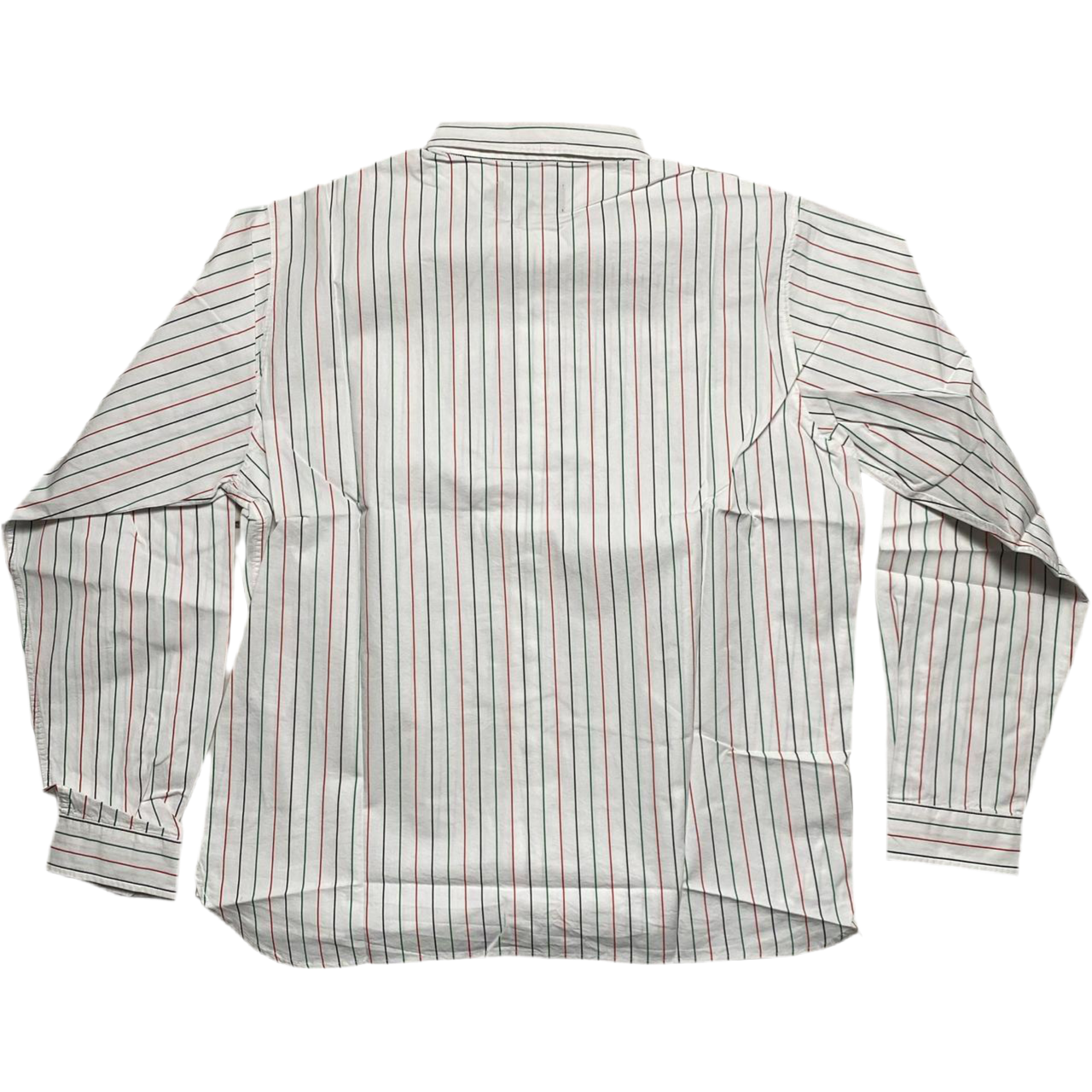 Denim Tears White Red Green and Black Pink Stripe Long Sleeve Shirt (S)