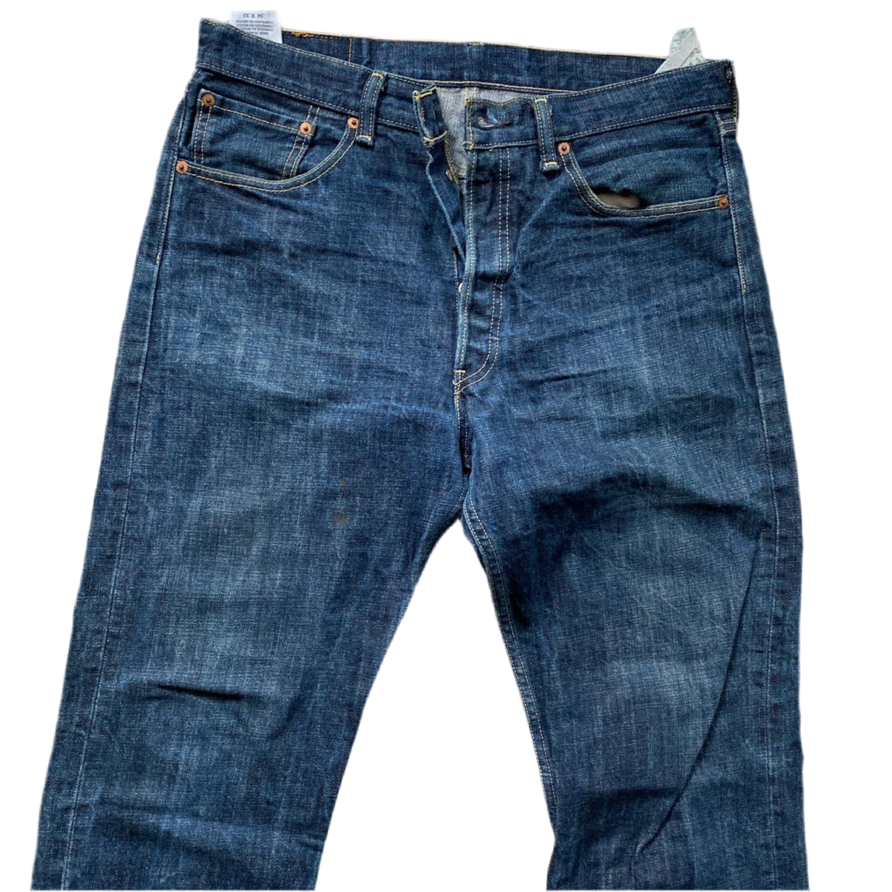 Levis 501 XX Blue Jeans (34W)