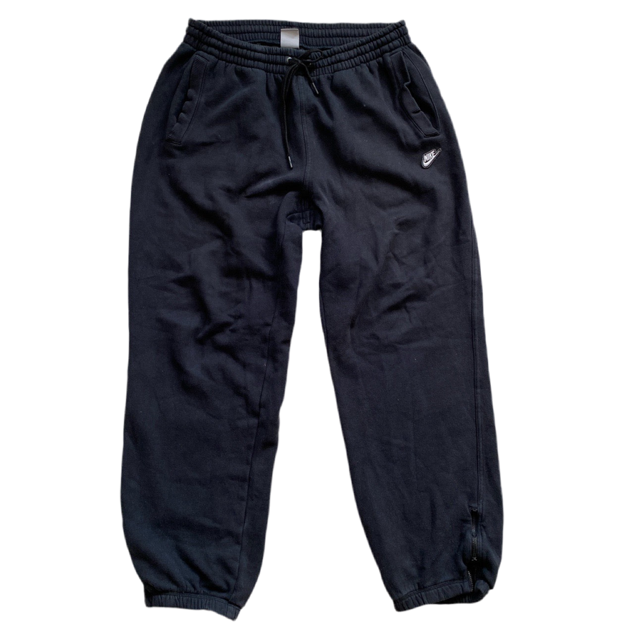 Nike Swoosh Black Joggers (L)