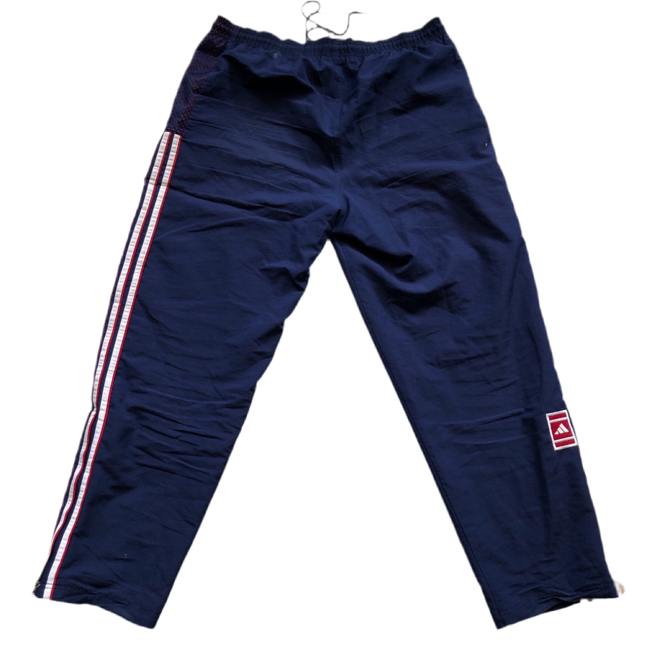 Adidas Navy Vintage Shell Bottoms (XL)