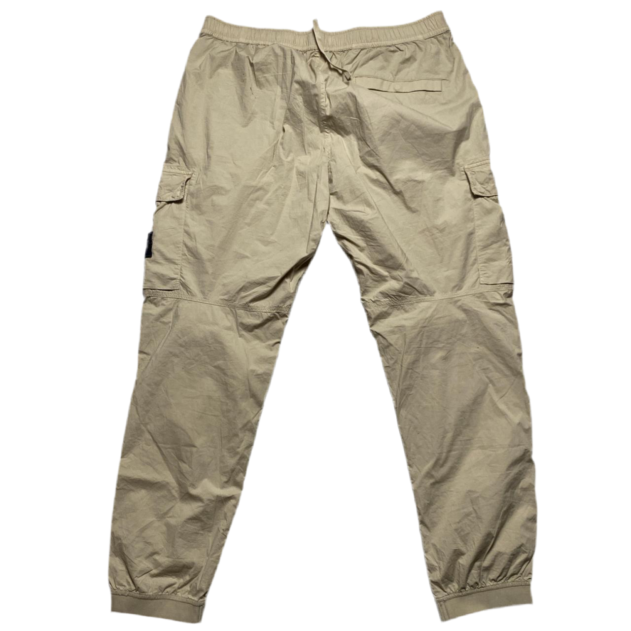 Stone Island Baggy Sand Khaki Cargo Combat Trousers (W 40)