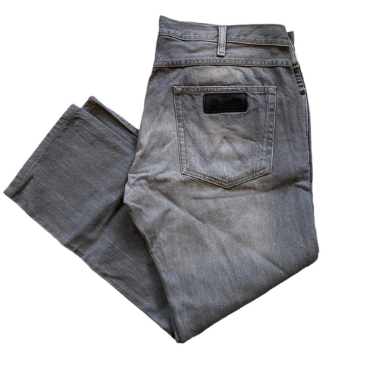 Wrangler Grey Baggy Jeans (36W)