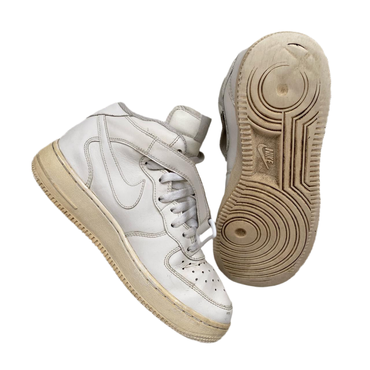 Nike Air Force 1 White Mid (UK 5.5)