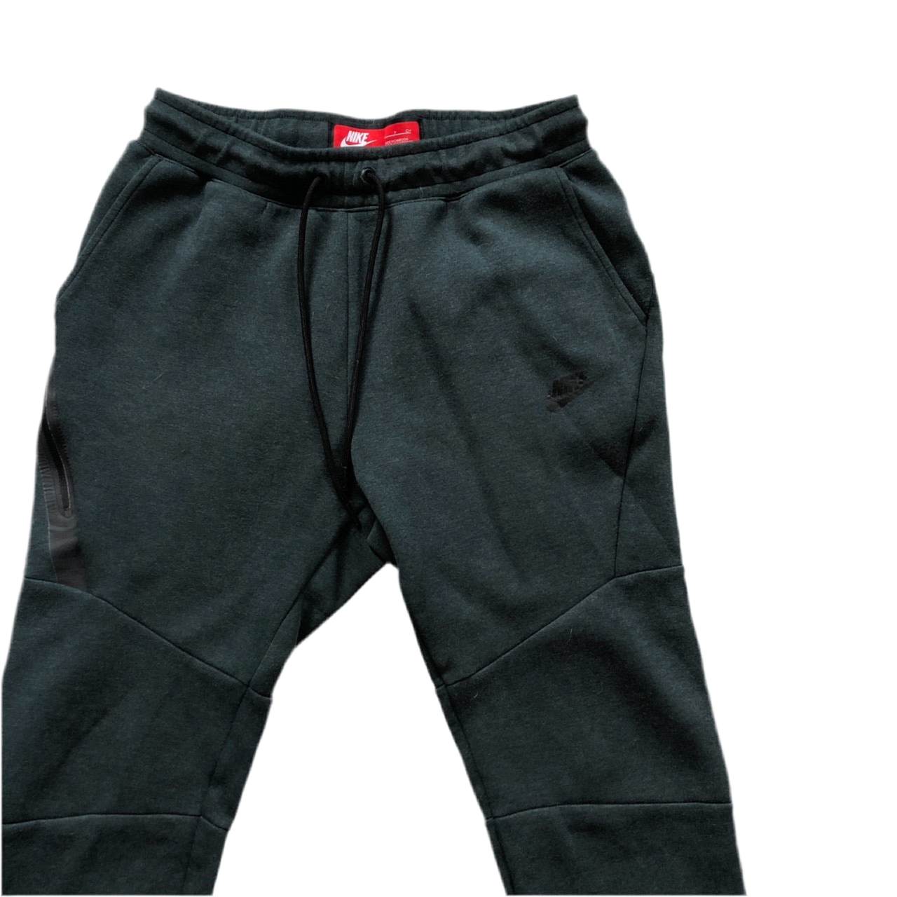 Nike Tech Fleece Green Bottoms (S)