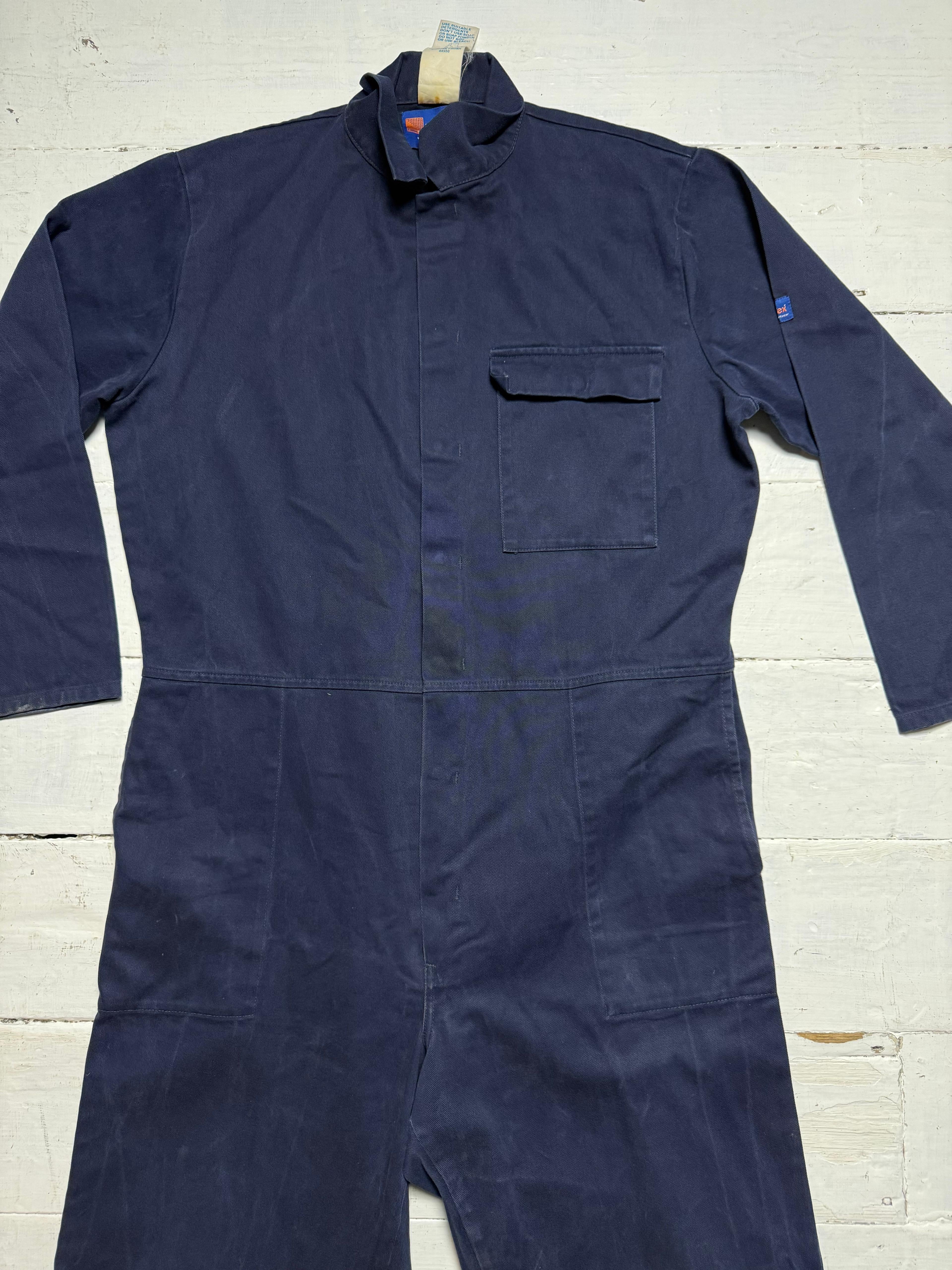 Vintage 1980’s navy boiler suit (L)