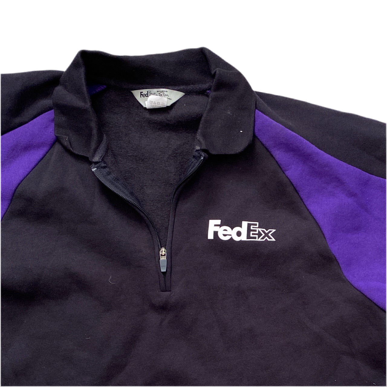 Fedex Quarter Zip Jumper (L)