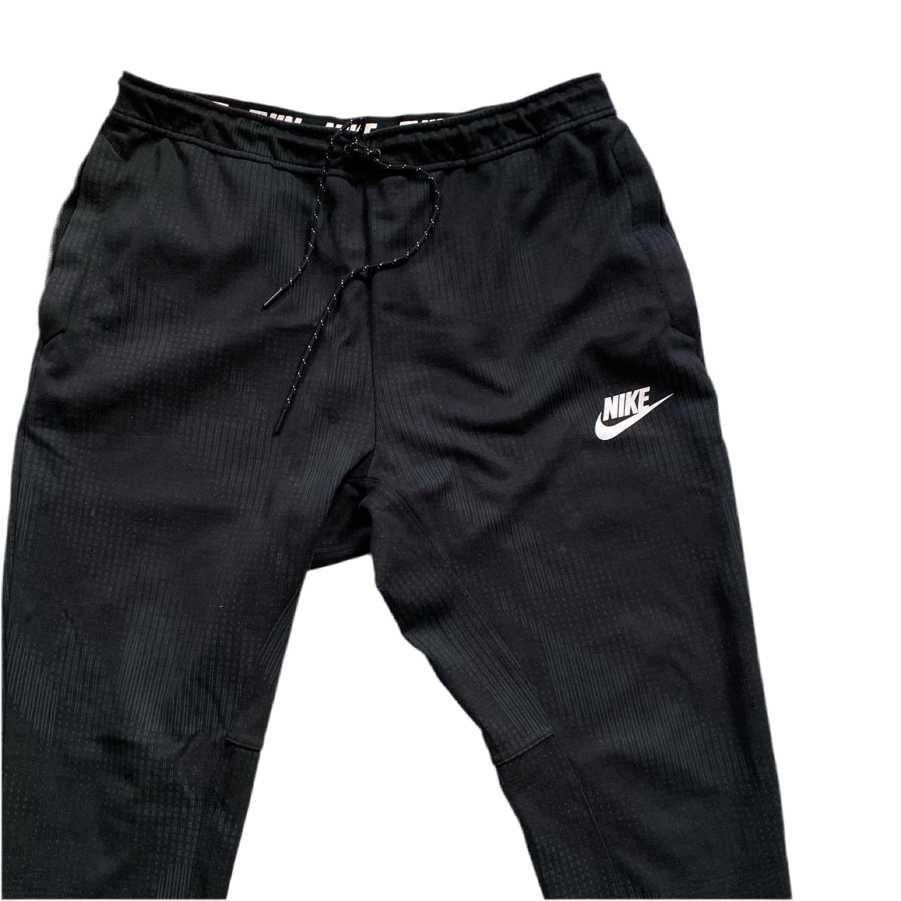 Nike Swoosh Black Joggers (XL)