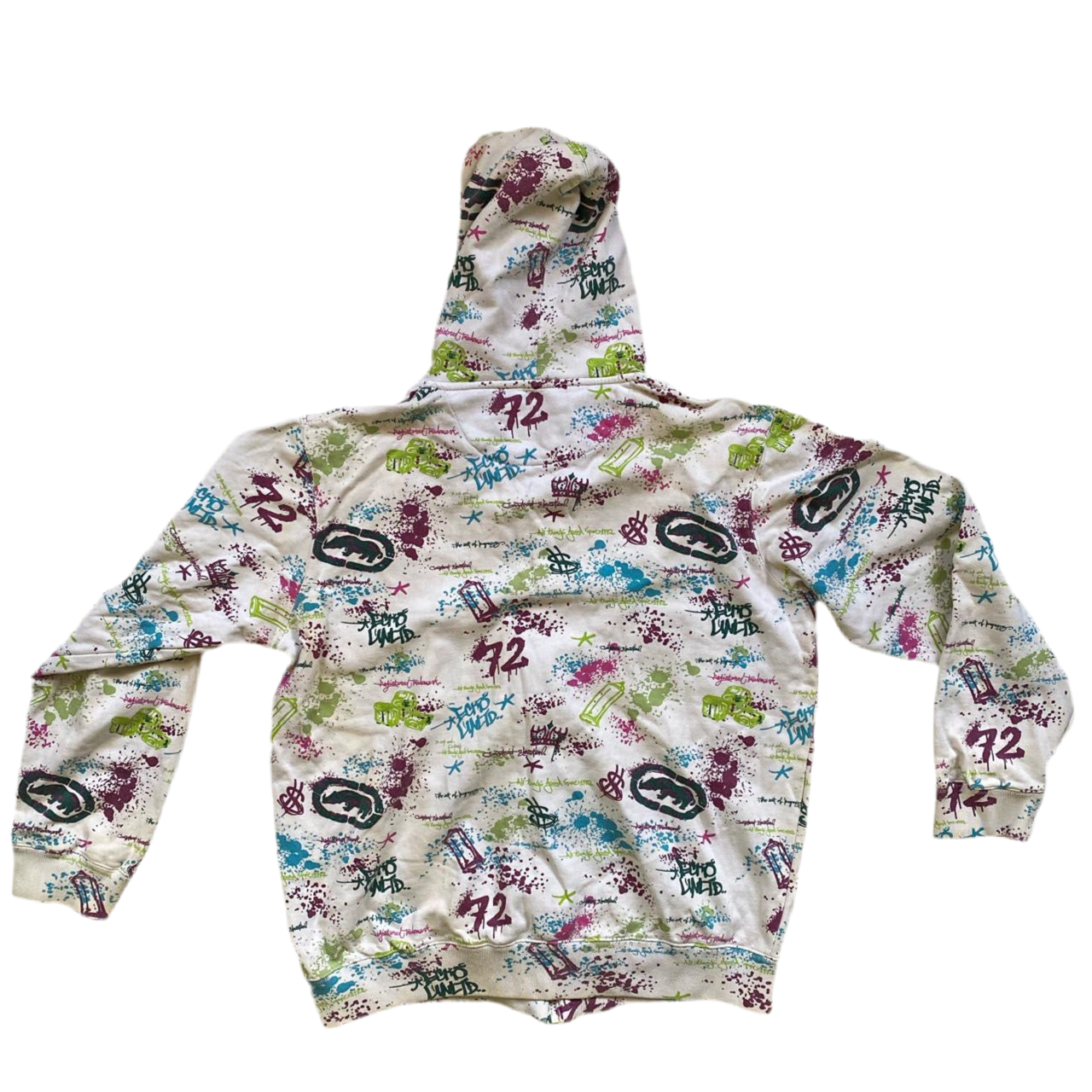 Ecko Unlimited Vintage Graffiti Hoodie (L)