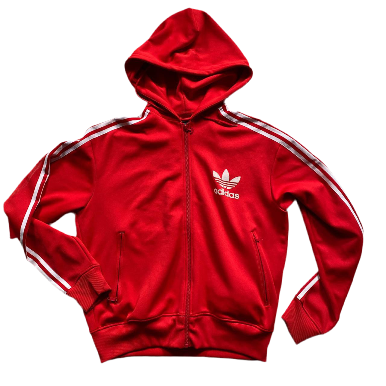 Adidas Hooded Track Jacket (L)