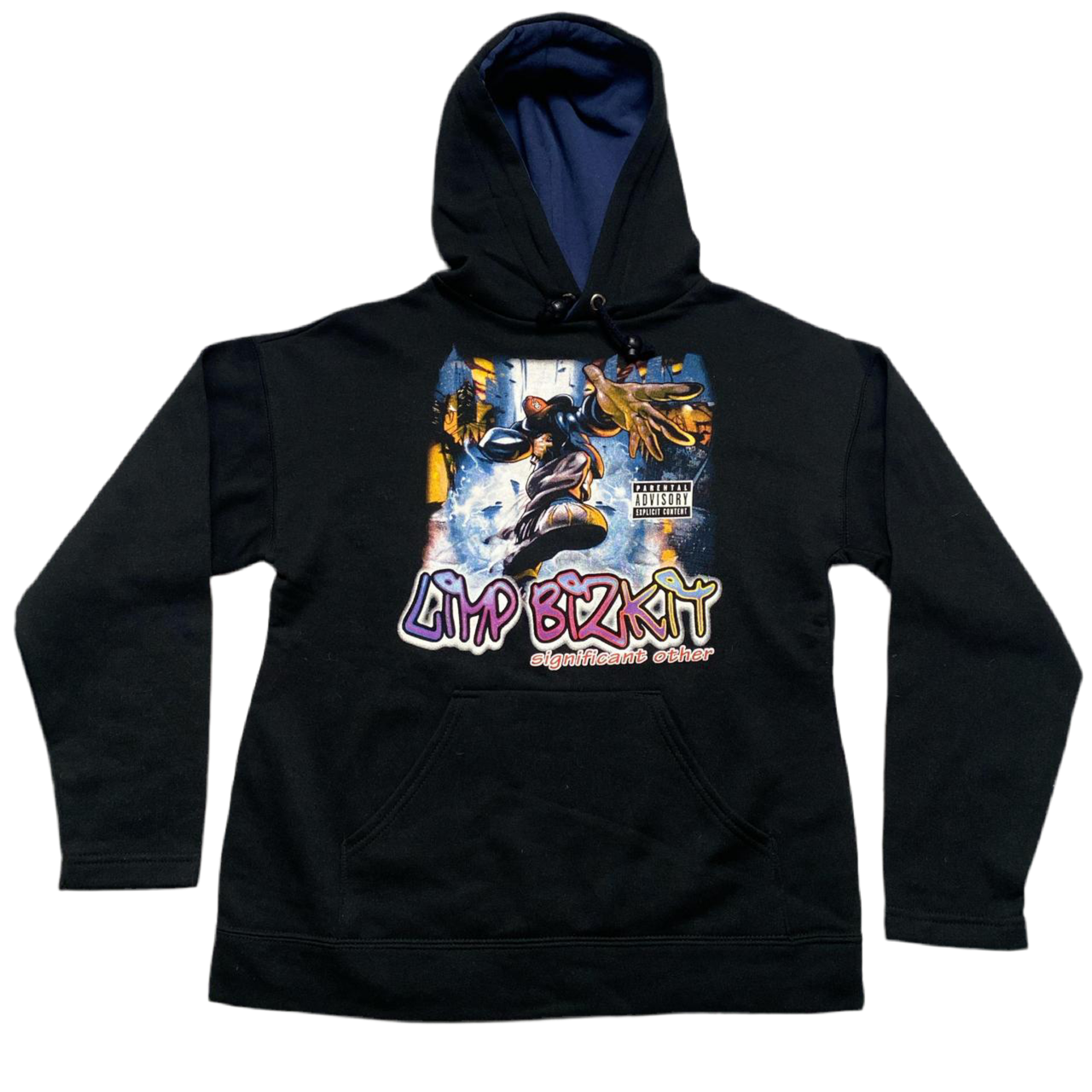 Limp Bizkit Vintage 90’s Black Graphic Hoodie (M)