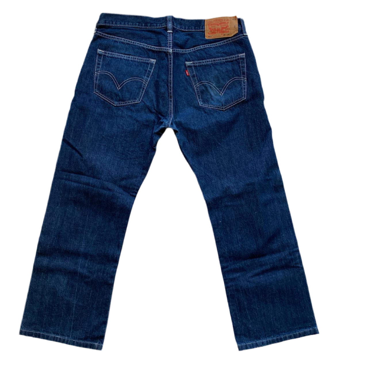 Levis 501 Stonewashed Jeans (36W)