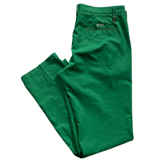 Hugo Boss Green Casual Trousers (36W)