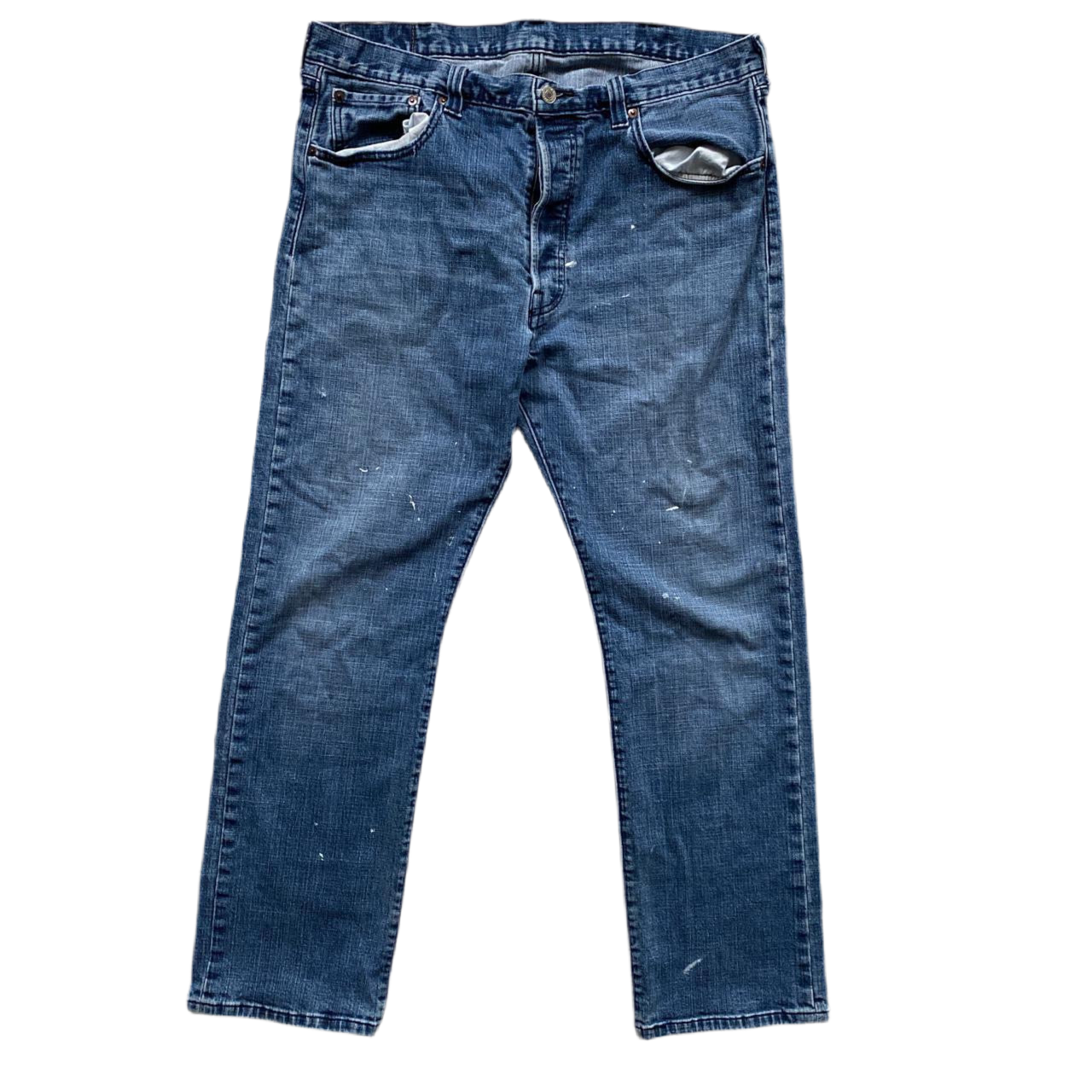 Levis 501 Blue Jeans (38W)