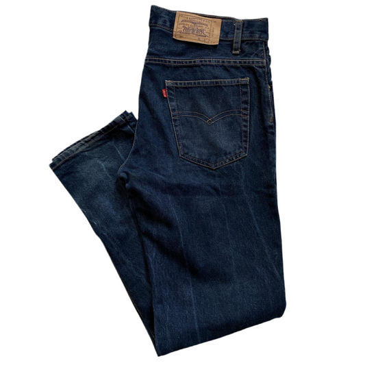 Levis 501 Dark Navy Jeans (34W)