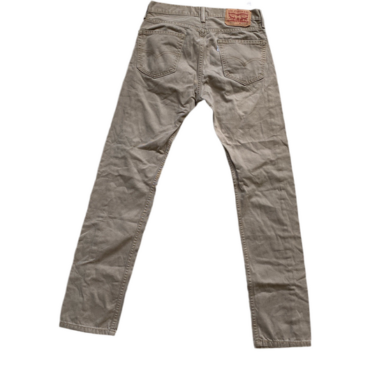 Levis Khaki 510 Slim Jeans (29W)